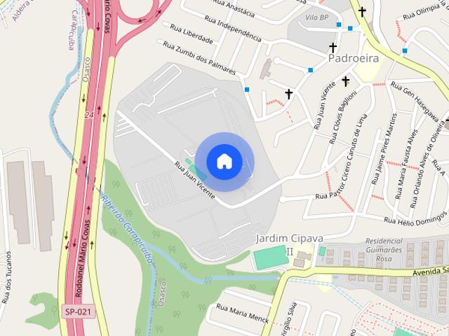 Flat para Locação em Barueri, Alphaville Centro Industrial e Empresarial/Alphaville 1 dormitório, 1 suíte, 1 vaga