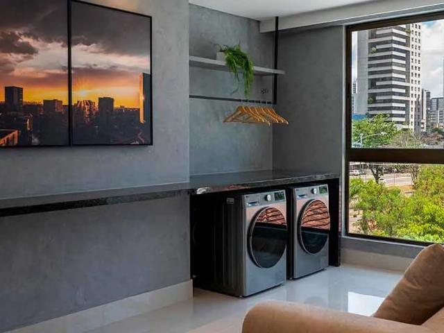 Flat para Locação em Recife/PE Boa Vista 1 Quartos