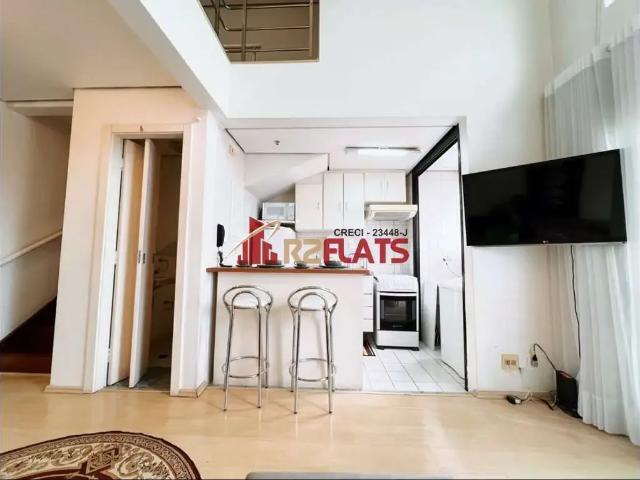 Flat para Locação em São Paulo/SP Moema 1 Quartos