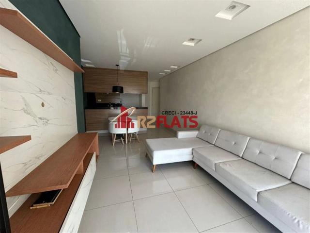 Flat para Locação em São Paulo/SP Brooklin Novo 2 Quartos