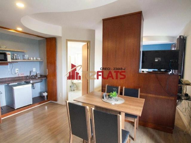 Flat para Locação em São Paulo/SP Brooklin 1 Quartos