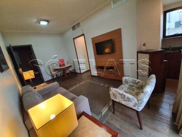 Flat para Locação em São Paulo/SP Jardim Paulista 1 Quartos