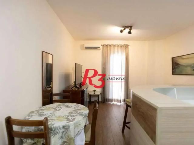 Flat para Locação em Santos/SP Gonzaga 1 Quartos