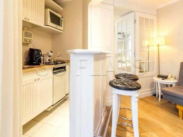 Flat para venda em Higienópolis de 40.00m² com 1 Quarto, 1 Suite e 1 Garagem