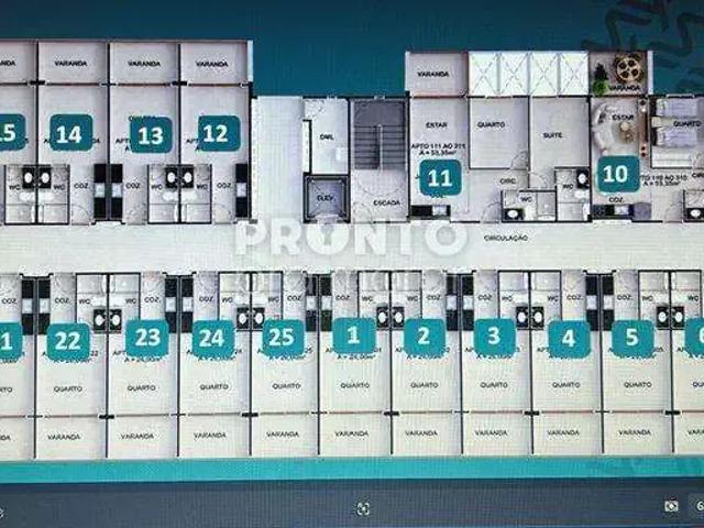 Flat para Venda em Ipojuca/PE Porto de Galinhas 1 Quartos