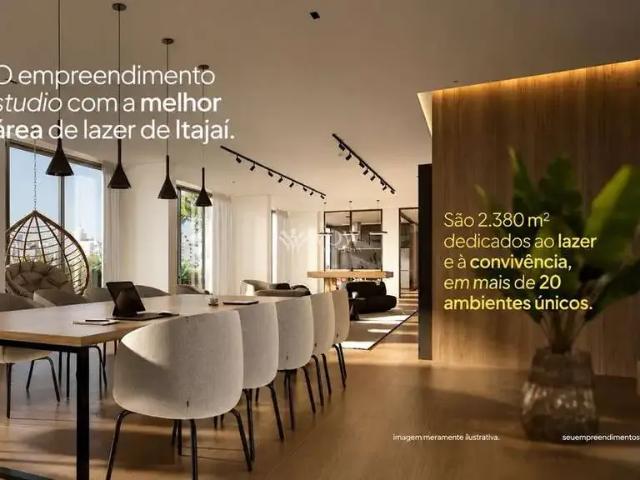 Flat para Venda em Itajaí/SC Centro 1 Quartos