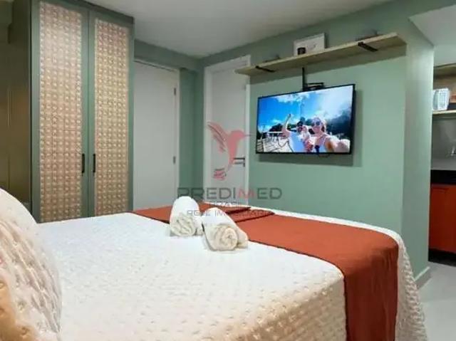 Flat para Venda em João Pessoa/PB Cabo Branco 1 Quartos