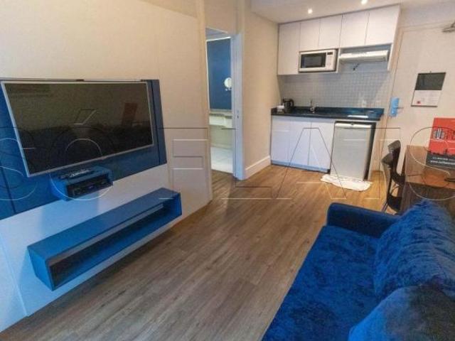 Flat para venda em Jardim Europa de 33.00m² com 1 Quarto, 1 Suite e 1 Garagem