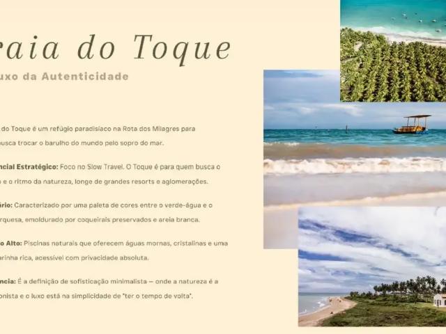 Flat para Venda em São Miguel dos Milagres/AL Praia do toque 1 Quartos