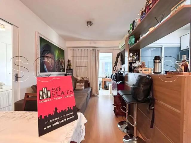 Flat para Venda em São Paulo/SP Brooklin 1 Quartos