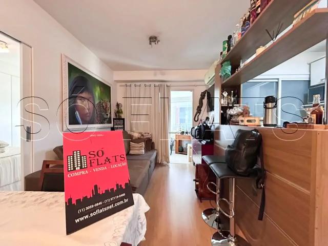 Flat para Venda em São Paulo/SP Brooklin Novo 1 Quartos