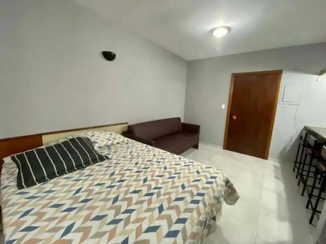 Flat para Venda em São Vicente/SP Centro 1 Quartos