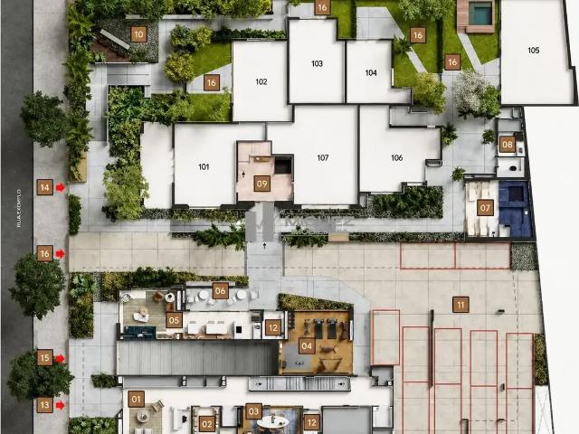 Flat para Venda em Rio de Janeiro/RJ Urca 1 Quartos
