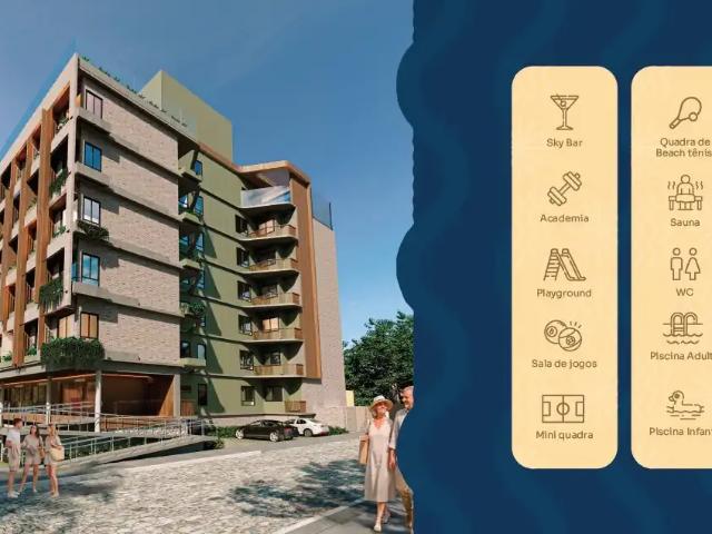 Flat para Venda em Tamandaré/PE Praia Dos Carneiros 1 Quartos