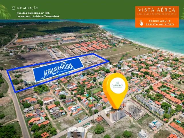 Flat para Venda em Tamandaré/PE Praia Dos Carneiros 1 Quartos