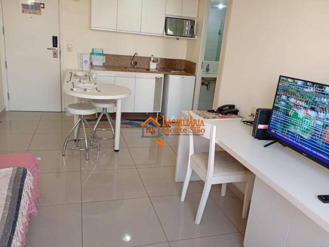 Flat para Venda/Aluguel com 1 quartos, 35 m² por R$ 352.000