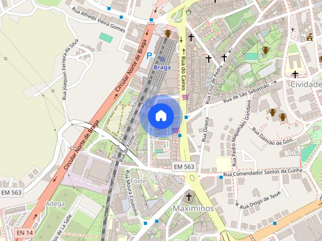 Flat T3 para alugar em Braga