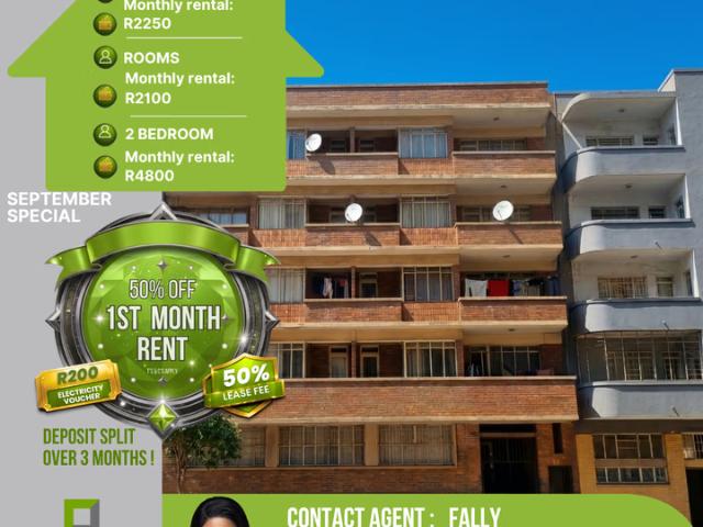Flat To Let in Johannesburg Central