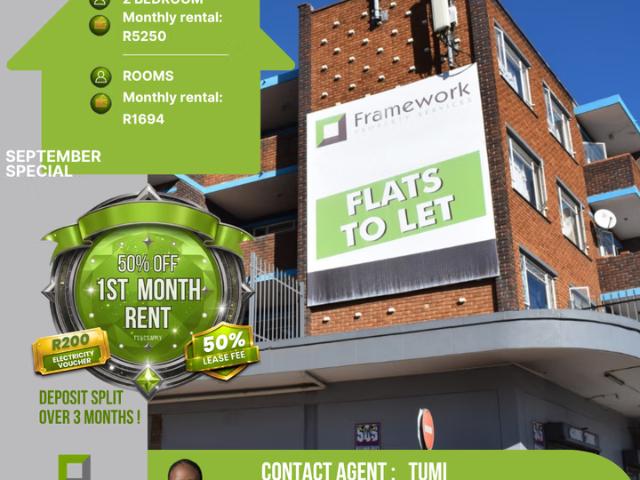 Flat To Let in Rosettenville