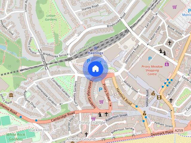 Flat 15, 1 Martin Court, Hastings, TN34 1DY