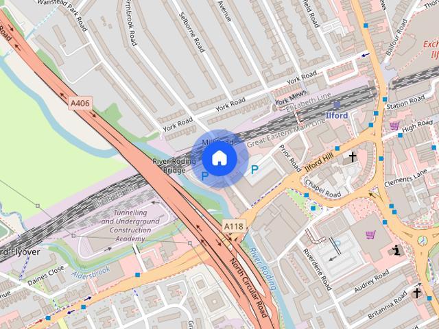 Flat 165, 10, Mill Road, Ilford, Redbridge, IG1 2AB