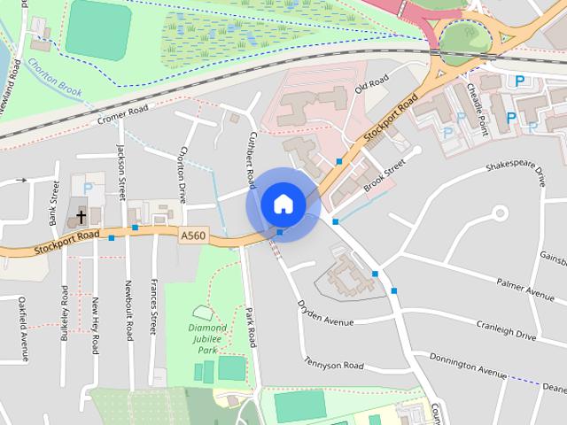 Flat, 185 Stockport Road, Cheadle