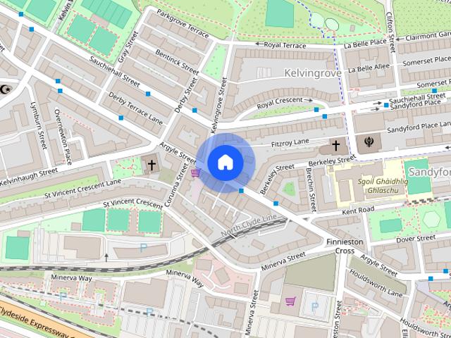 Flat 1/1 1088 Argyle Street Glasgow G3 8LY