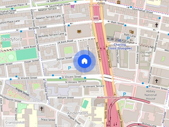 Flat 12 14 Cleveland Street, Glasgow G3 7AE