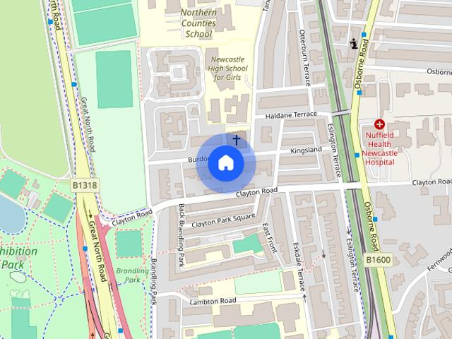 Flat 1, 22 Burdon Terrace, Jesmond, Newcastle upon Tyne