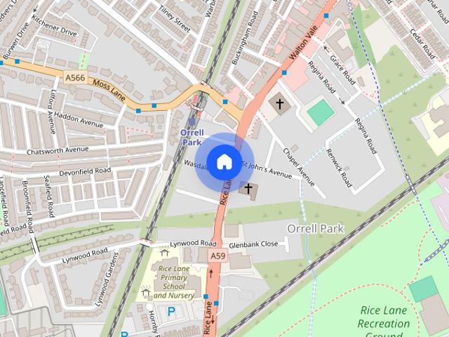 Flat 1, 497 RICE LANE, LIVERPOOL, Merseyside, L9 8AP