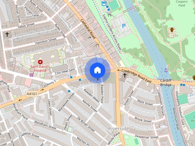Flat 1, Cowbridge Road East, Canton
