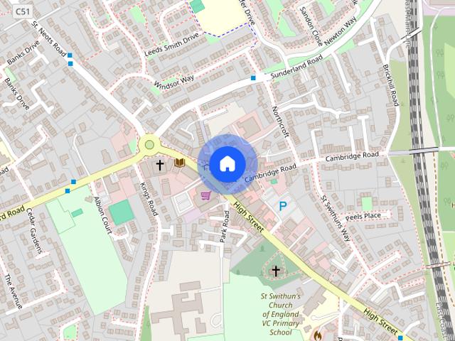 Flat 1, Mercia House, Market Square, Sandy