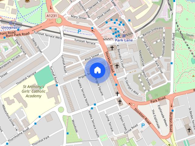 Flat 2, 1, Argyle Square, Sunderland, SR2 7BS