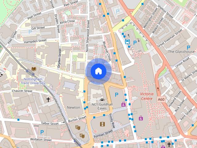 Flat 2.4 Cymbeline House, 26 Shakespeare Street, Nottingham, NG1 4FQ