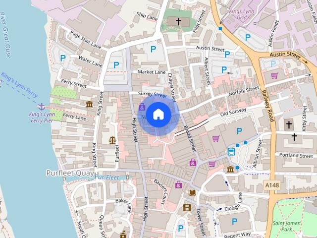 Flat 2, 5 9 Chapel Street, Kings Lynn PE30 1EG