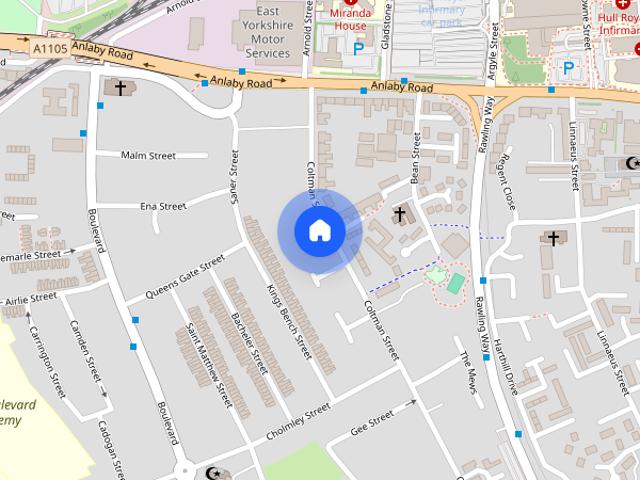 Flat 2, Coltman Street, KINGSTON UPON HULL, HU3 2SQ