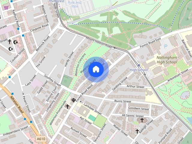 Flat 2, Forest Road West, Nottingham, NG7 4EQ
