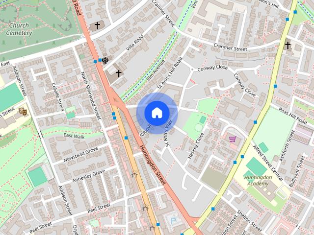 Flat 3, 24 Kilbourn Street, Nottingham, NG3 1BS