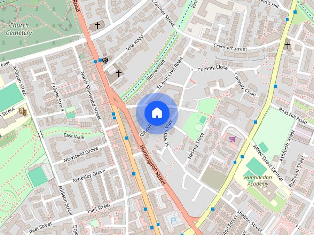 Flat 3, 24 Kilbourn Street, Nottingham, NG3 1BS