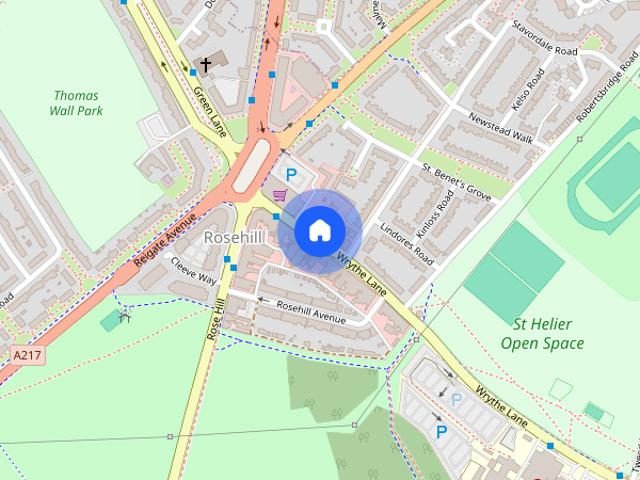 FLAT 3 2 The Market Service Road Carshalton SM5 1AN