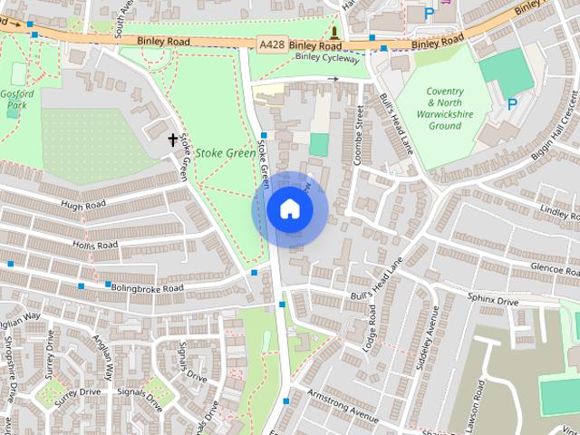 Flat 3, Stoke Green, Coventry CV3 1FP