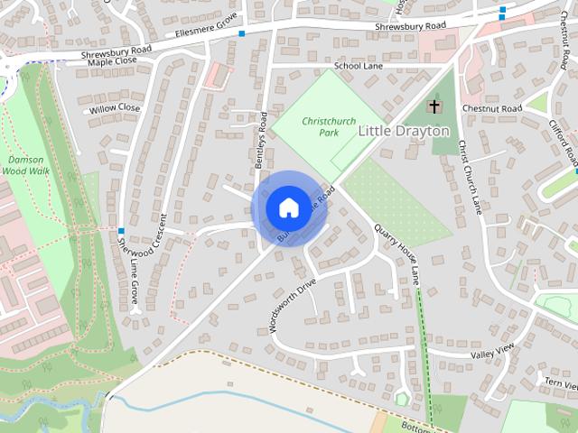Flat 3 The Hayes, Buntingsdale Road, Market Drayton, Shropshire, TF9 1LP