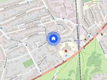 Flat, 48 Somers Road, Malvern WR14 1JB