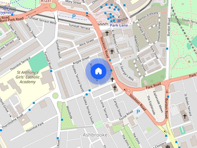 Flat 4, 11, Argyle Square, Sunderland, SR2 7BS