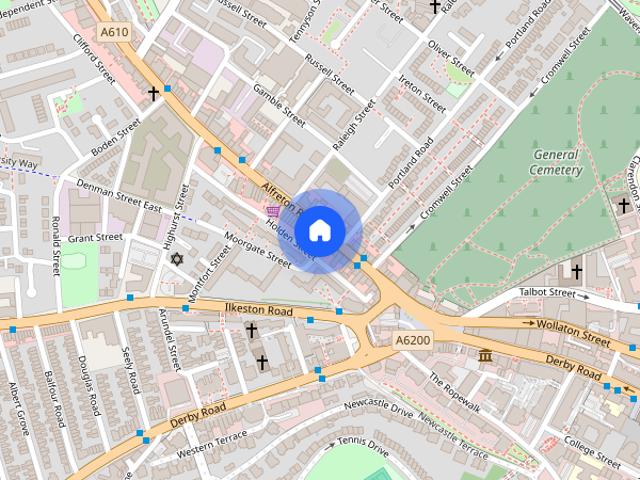 Flat 4, 55 Alfreton Road