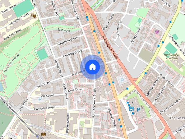 Flat 4 Berkeley Court, North Sherwood Street, Nottingham, NG1 4EF