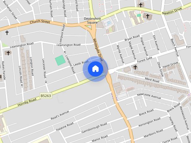 flat 6, 266 Hornby Road, Blackpool