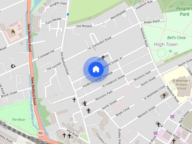 Flat 7, Lathwell Court Reginald Street, Luton, LU2 7QZ