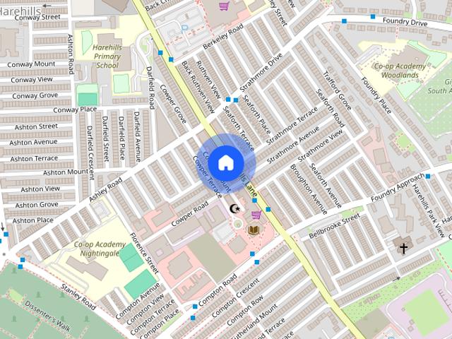Flat 9, 288 Harehills Lane, Leeds