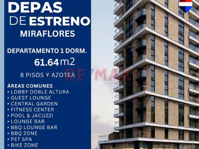 Flats 1 Mas 1 En Miraflores